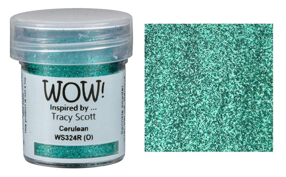 Polvos de embossing Cerulean - Regular Tracy Scott