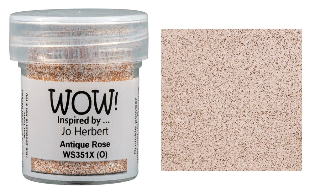 Polvos de embossing Antique Rose - X Jo Herbert
