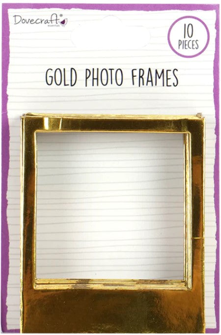 Dovecraft Essentials Photo Frames - Gold