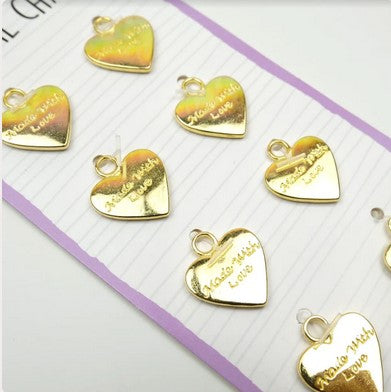 Dovecraft Essentials Metal Charms Gold
