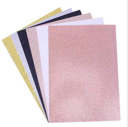 Dovecraft Glitter Card A4 Pad - Classic - 24 Sheets