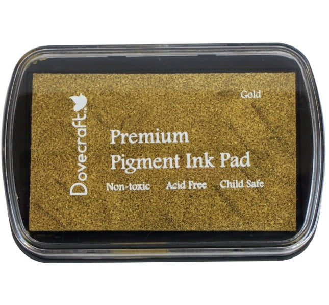 Dovecraft Pigment Ink Pad - Gold