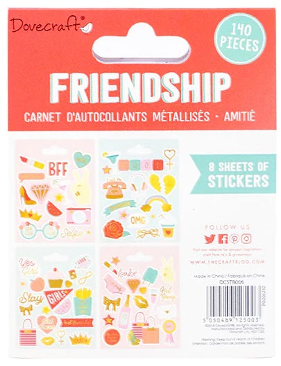Dovecraft Sticker Book - Friendship