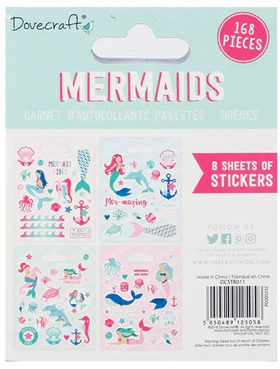 Dovecraft Sticker Book - Mermaids