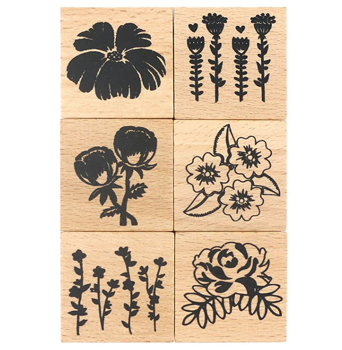 Dovecraft Wooden Stamp CDU - Flowers