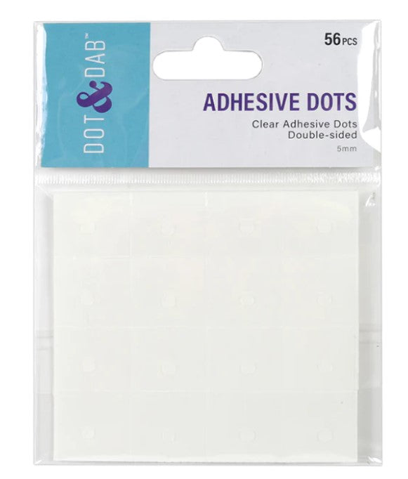 Dot & Dab Glue Dots 5mm diameter x54