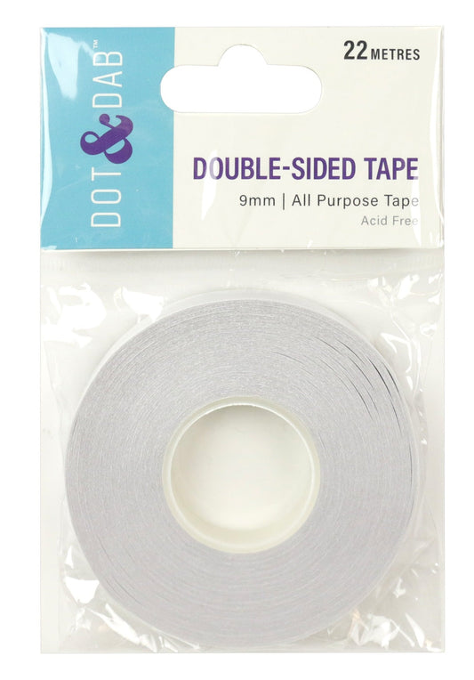 Dot & Dab Double Sided Adhesive Tape 9mm x 22m
