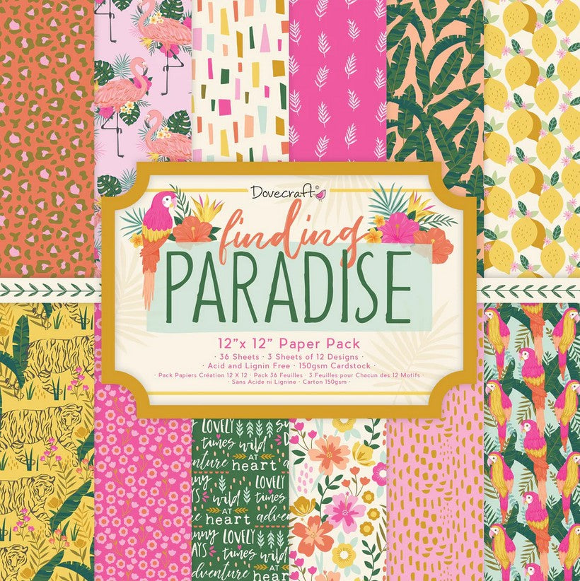 Dovecraft Pad 12x12" Finding Paradise