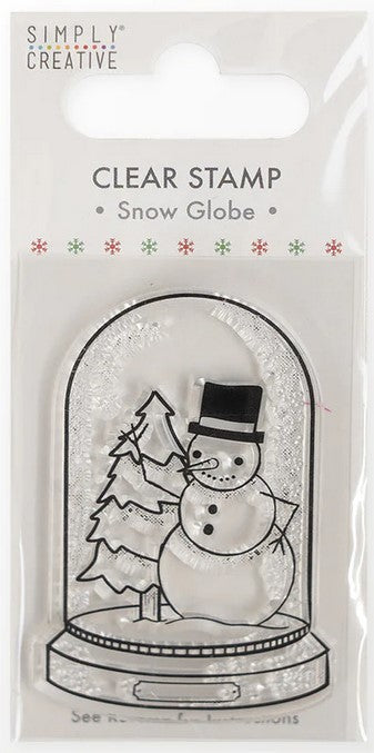 Sello Simply Creative Christmas Snow Globe