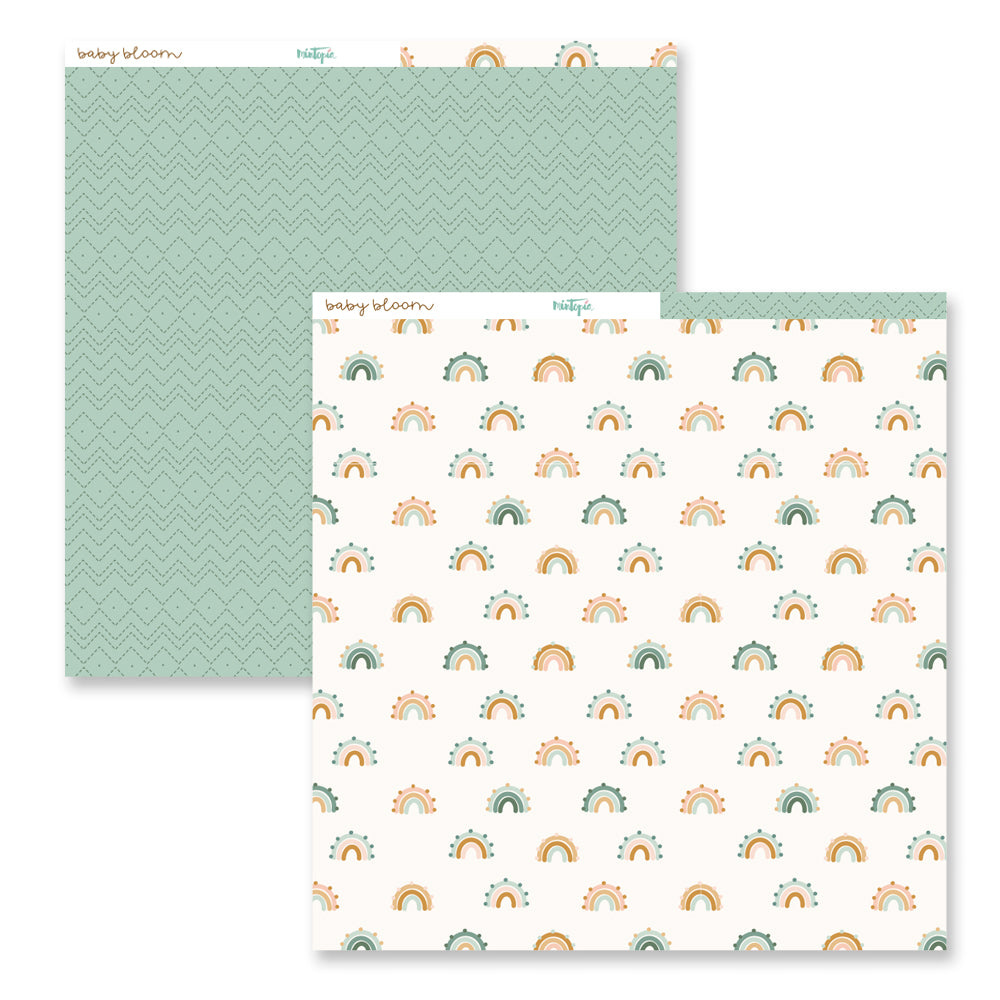 Stack 12"x12" Baby Bloom Doble cara