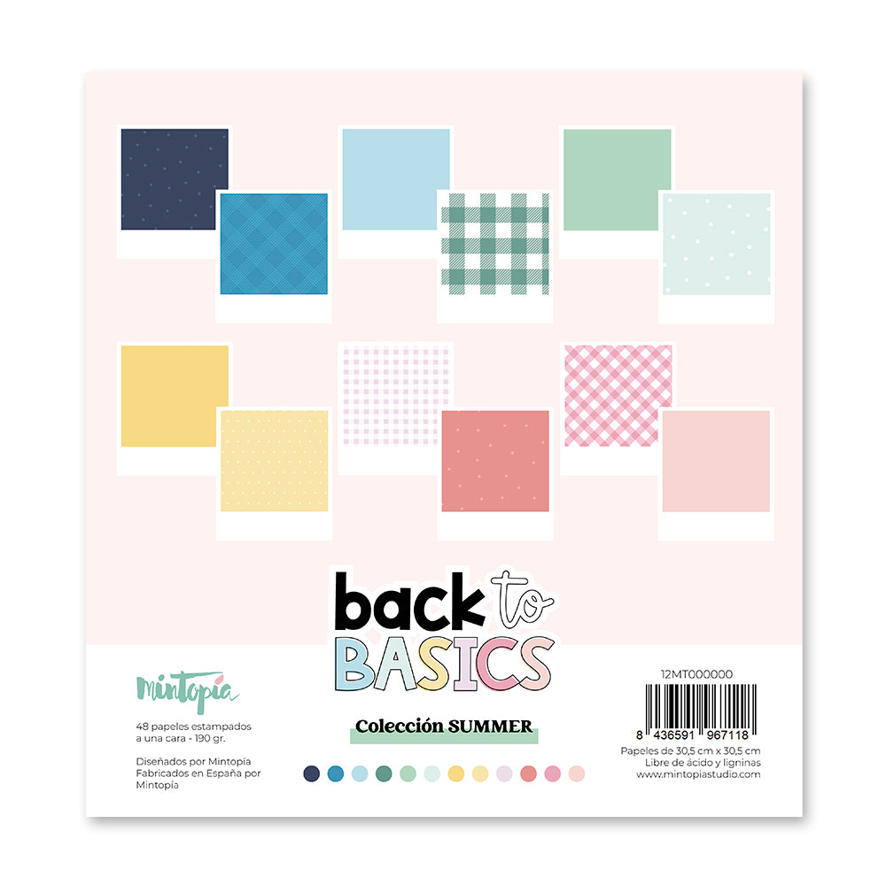 Stack 12x12" Summer Back to Basics