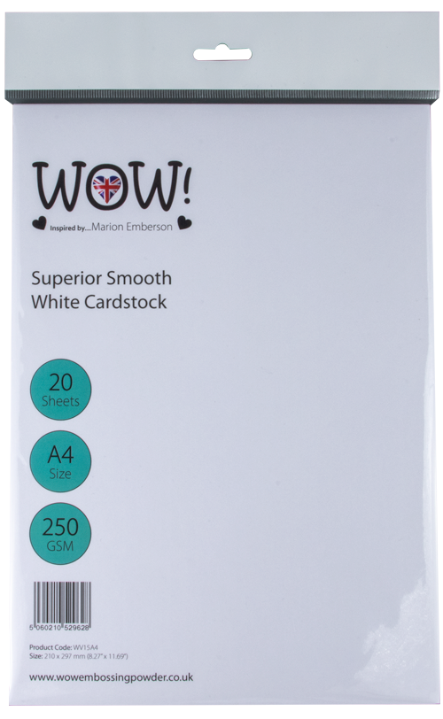 Wow Superior White Cardstock-A4