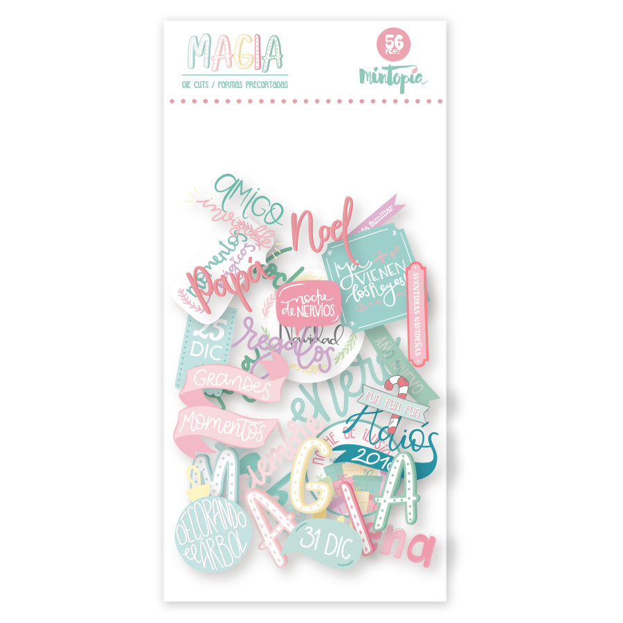 Die cuts frases Magia
