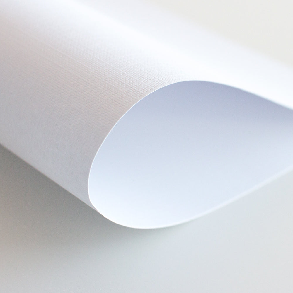 PREMIUM Cardboard Mintopia Fabric Texture 12x12" White