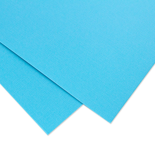 PREMIUM Cardboard Mintopia Fabric Texture 12x12" Light Blue