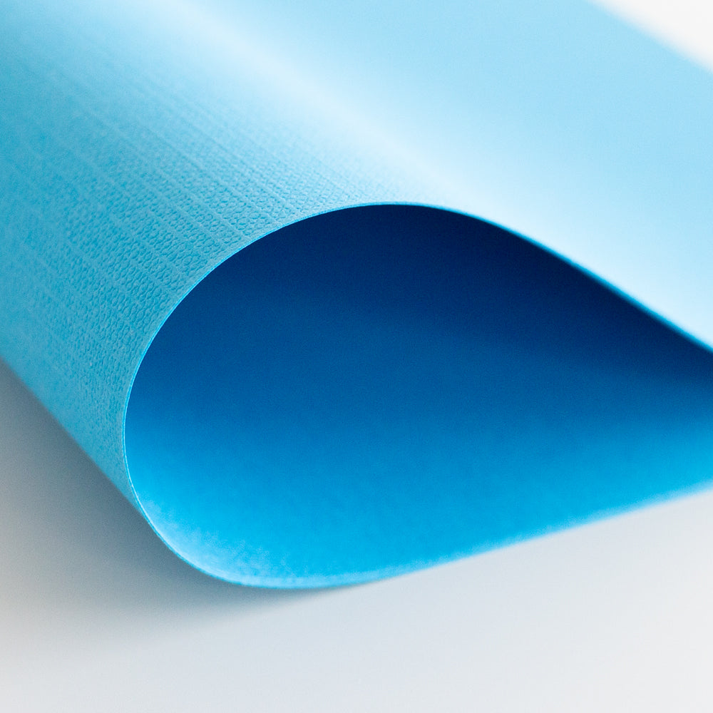 PREMIUM Cardboard Mintopia Fabric Texture 12x12" Light Blue