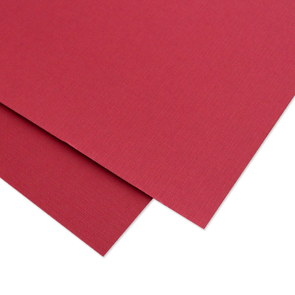 PREMIUM Cardboard Mintopia Fabric Texture 12x12" Garnet
