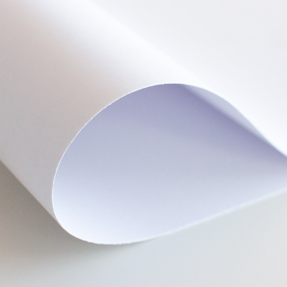 PREMIUM Cardboard Smooth Texture Mintopia 12x12" White 240 grams