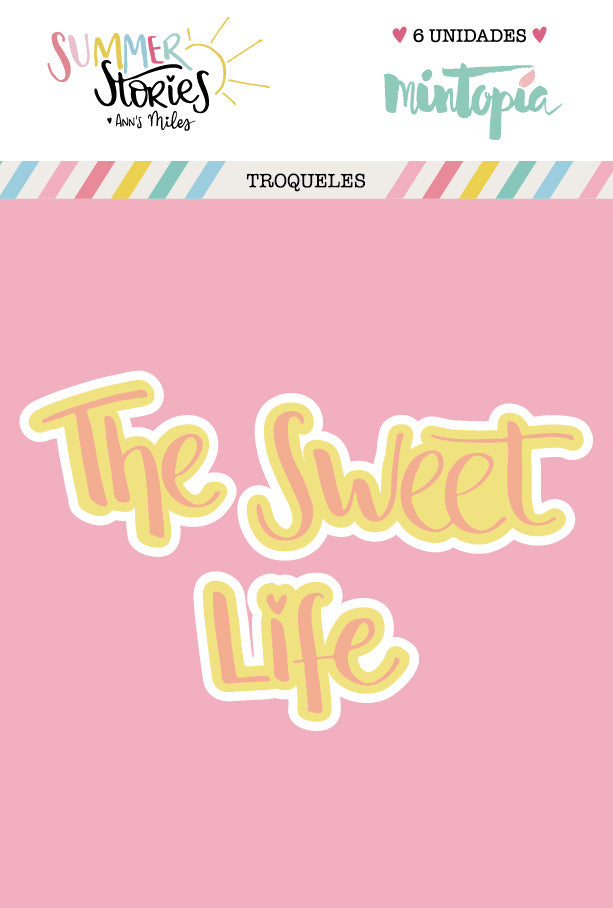 Troquel The sweet Life doble capa