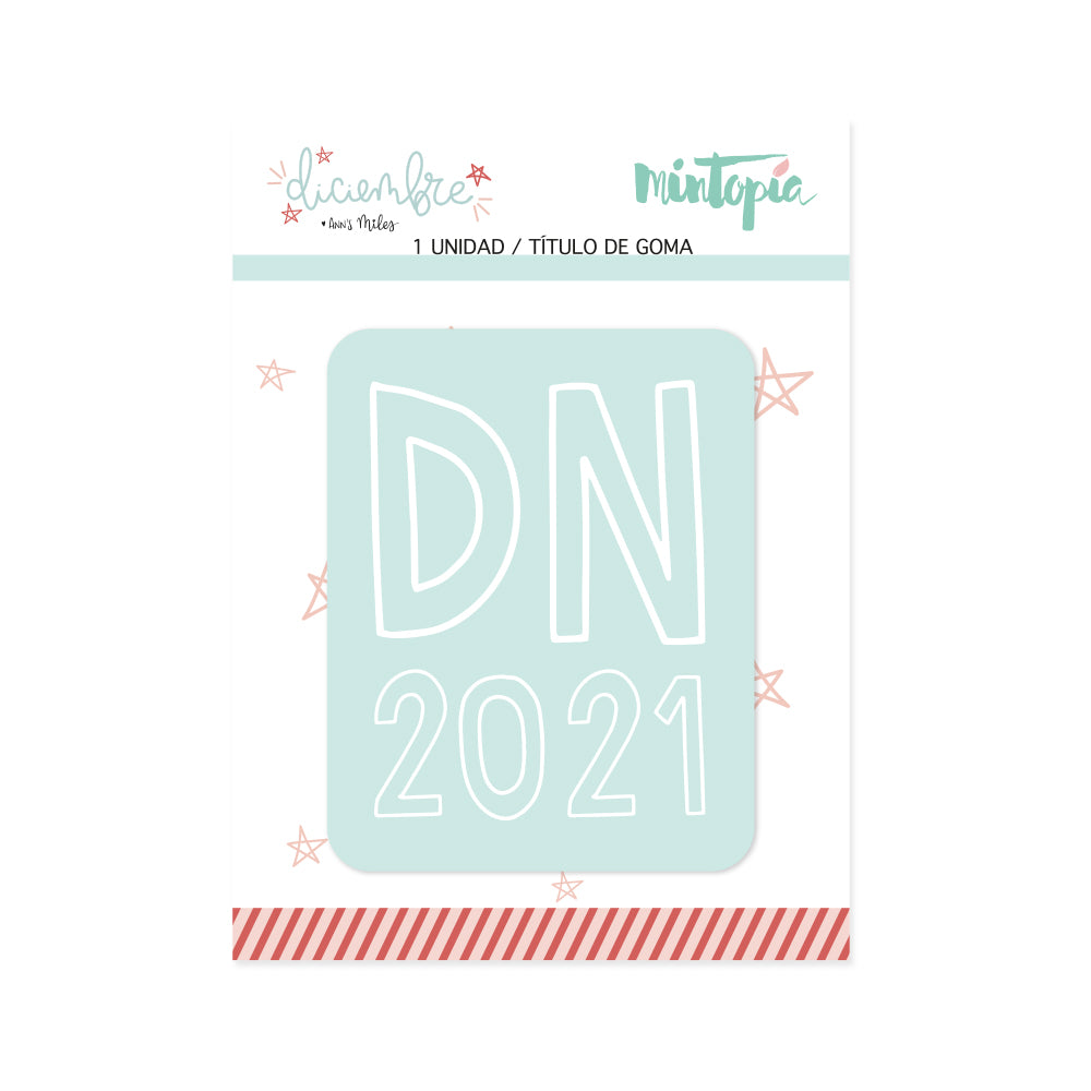 Rubber Title DN 2021 Mint December by Mintopia