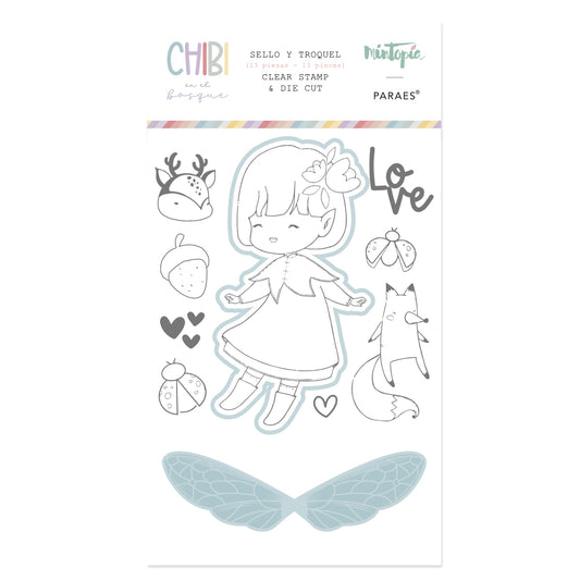 Stamp + die Chibi in the Fairy Forest 4