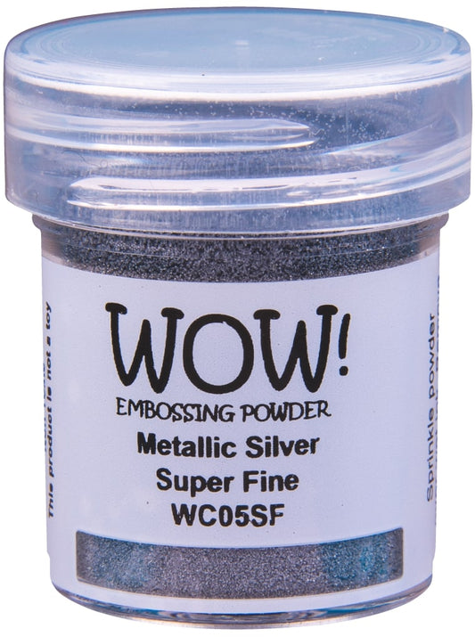 Polvos de embossing Silver - Super Fine