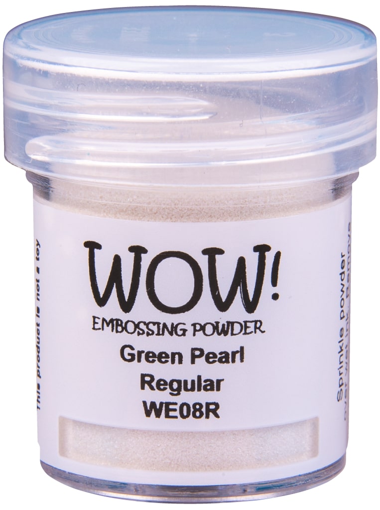 Polvos de embossing Green Pearl - Regular