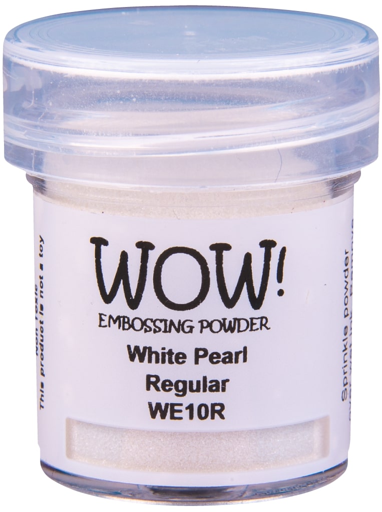 Polvos de embossing White Pearl - Regular
