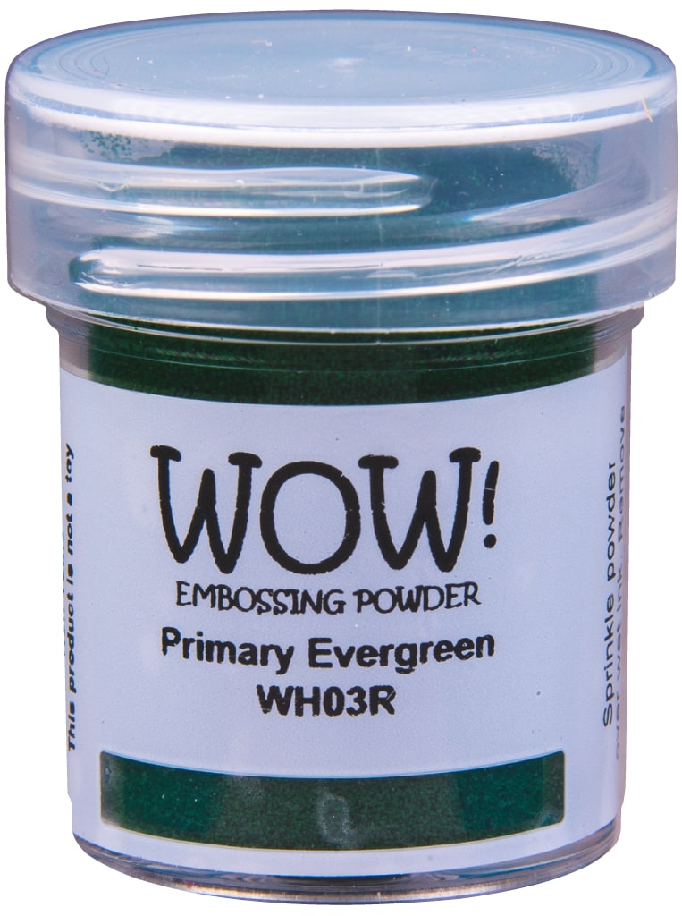 Polvos de embossing Primary Evergreen - Regular