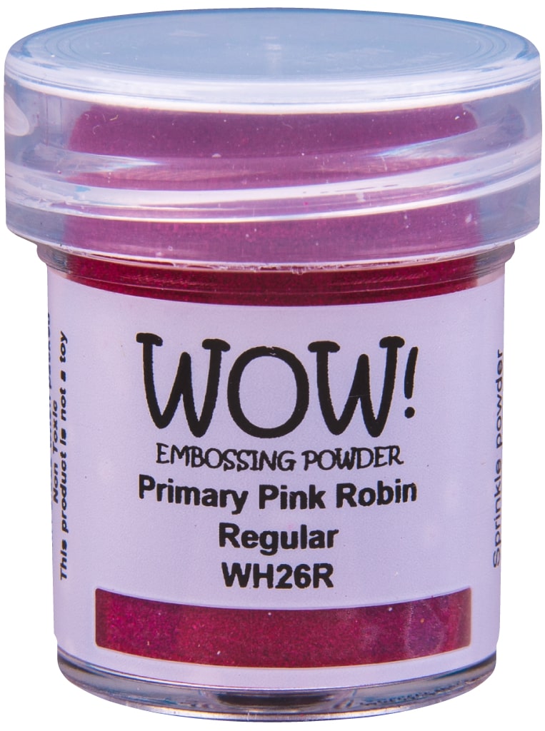 Polvos de embossing Primary Pink Robin - Regular
