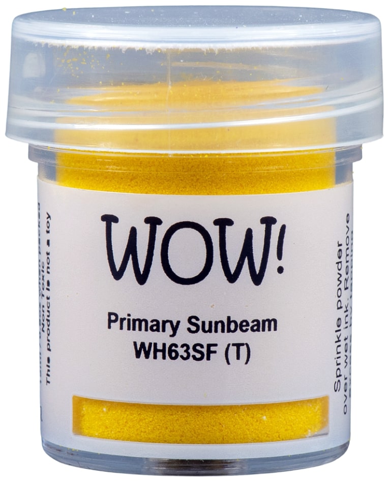 Polvos de embossing Primary Sunbeam - Super Fine