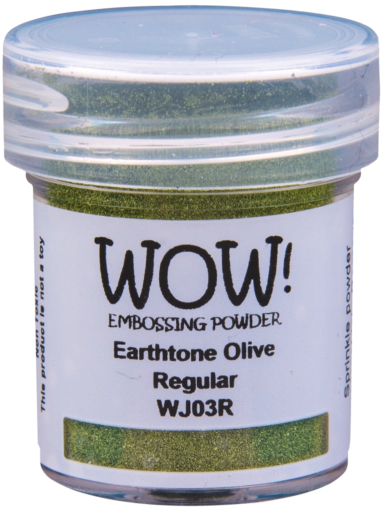 Polvos de embossing Earth Tone Olive - Regular