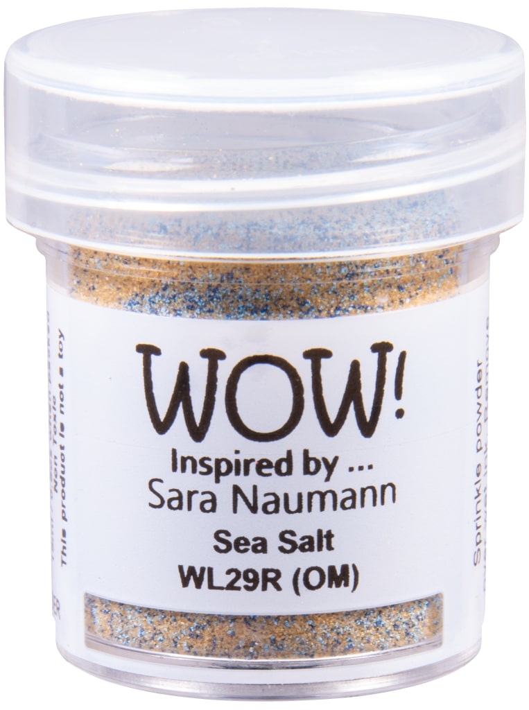 Polvos de embossing Sea Salt - Regular - Sara Naumann