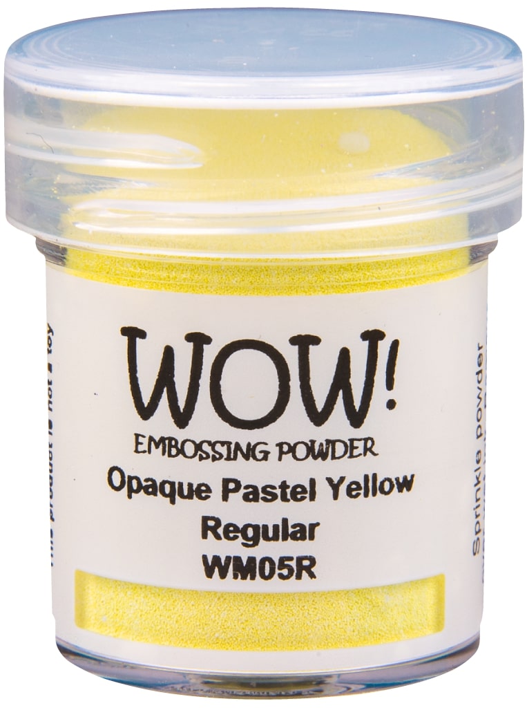 Polvos de embossing Pastel Yellow - Regular