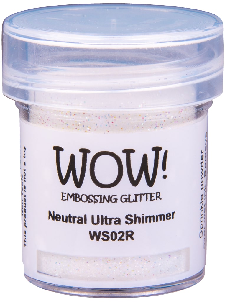 Polvos de embossing Neutral Ultra Shimmer - Regular