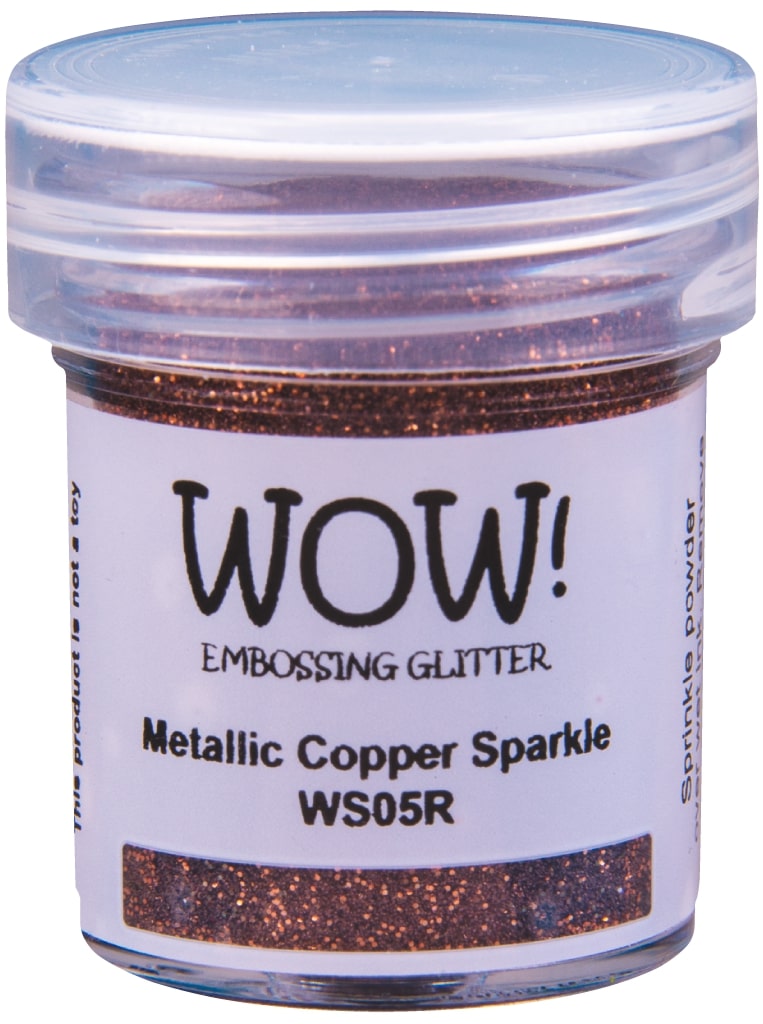 Polvos de embossing Metallic Copper Sparkle - Regular