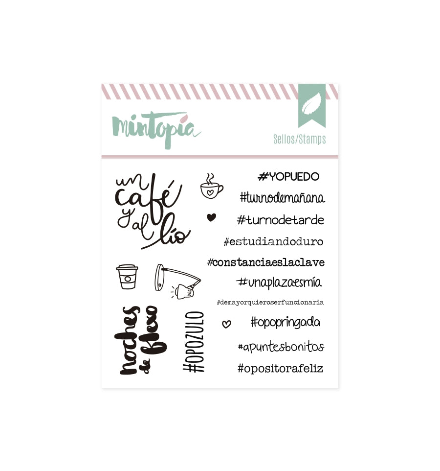 Sello Hashtags para Opositoras