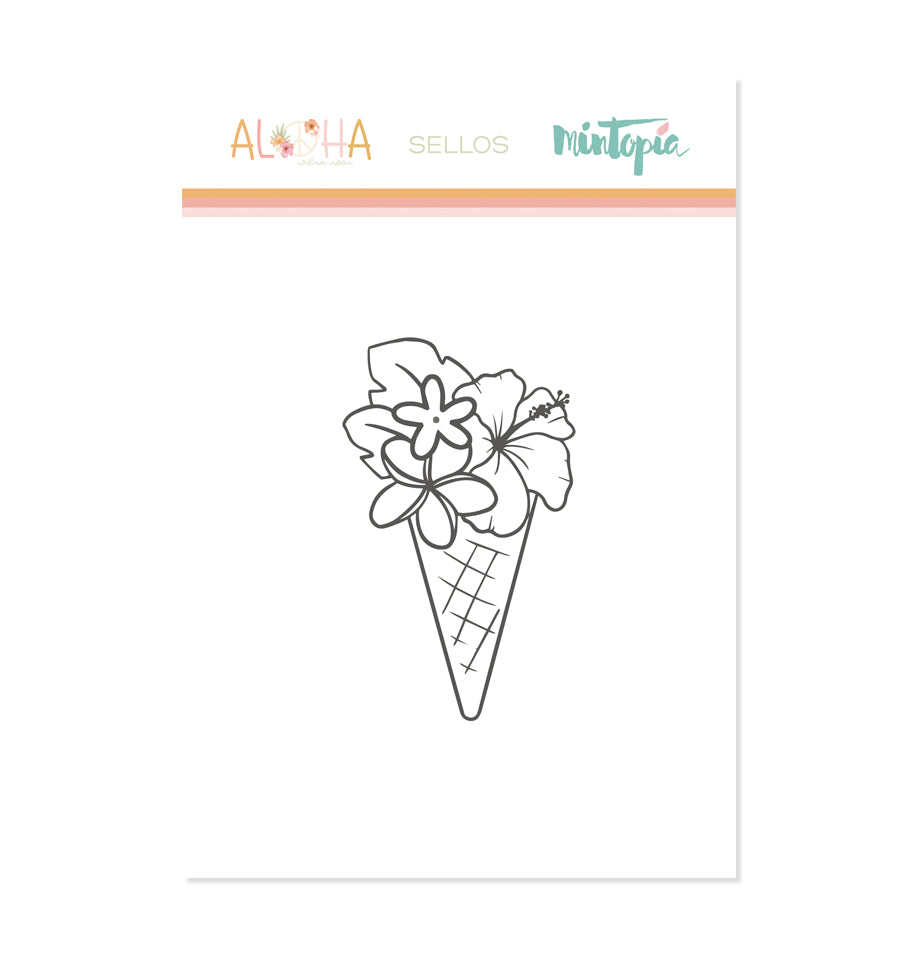 Aloha Ice Cream Stamp